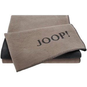 JOOP! Wohndecke Uni Doubleface - beige - Baumwollmischgewebe - 150 cm - 1 cm | Möbel Kraft
