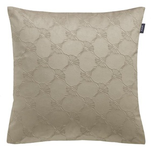 Joop! Zierkissen Impress, Sand, Textil, Uni, Füllung: Vlies, 45 cm, pflegeleicht, hochwertige Qualität, Wohntextilien, Kissen, Dekokissen