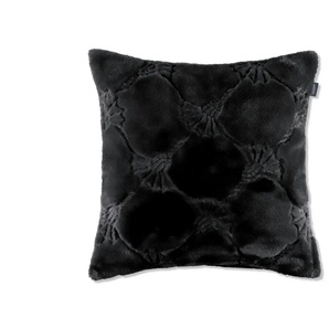 JOOP! Zierkissenhülle - schwarz - Materialmix - 50 cm - 1 cm | Möbel Kraft