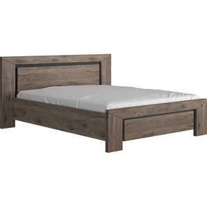 Jugendzimmer-Set GAMI Brugge Schlafzimmermöbel-Sets Gr. ohne Matratze, B/H: 160 cm x 200 cm, braun (eiche braun) Baby Komplett-Kinderzimmer In 2 Farben erhältlich