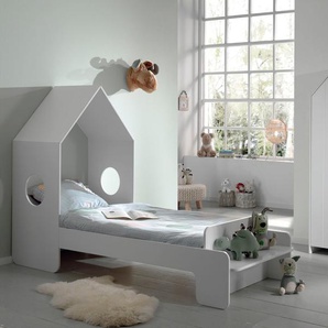 Jugendzimmer-Set VIPACK Casami Schlafzimmermöbel-Sets Gr. B/H: 90 cm x 200 cm, weiß Baby Komplett-Kinderzimmer Bett in 2 Breiten