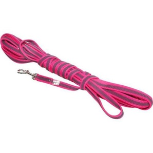 Julius-K9 CG - Super-grip leashrosagrey14mm10mwith handlemax 30kg