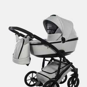 Junama Space Eco – Kombi Kinderwagen – Set 3in1 inkl. Babyschale Junama Cosmo – Grau 142063