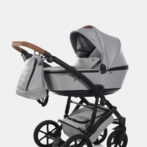 Junama Space Kombi Kinderwagen + Maxi-Cosi Pebble Pro I-size – Set 3in1 – Hellgrau 97932