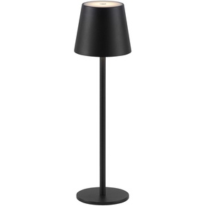 JUST LIGHT LED-Akku-Tischleuchte 19250-18 schwarz, 2,5 W, 320 lm, 3000 K, IP54