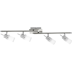 JUST LIGHT LED-Deckenleuchte 11934-55 stahlfarbig, 16W, 1680lm, 3000K