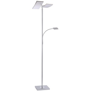 JUST LIGHT LED-Stehleuchte 11725-55 stahl, 25 W, 2900 lm, 3000 K