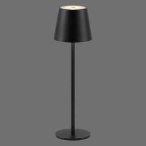 JUST LIGHT LED Tischleuchte EURIA, 2er Set, Dimmfunktion, Memory, nach Trennung vom Netz, LED fest integriert, Warmweiß, LED Akku Tischlampe