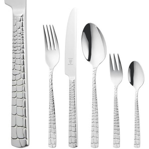 Justinus Besteckset    Croco ¦ silber ¦ Edelstahl