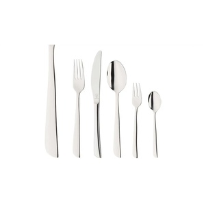 Justinus Besteckset 30-teilig Twist - silber - Edelstahl | Möbel Kraft