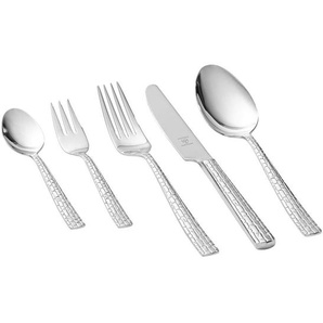 Justinus Besteckset Factory, Metall, 60-teilig, 39.5x6.1x50.2 cm, Essen & Trinken, Besteck, Besteck-Sets