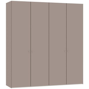 Jutzler Drehtürenschrank, Hellbraun, Holzwerkstoff, 2 Fächer, 203x220x59 cm, Typenauswahl, Beimöbel erhältlich, umfangreiches Zubehör in verschiedenen