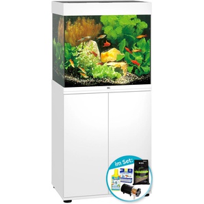 JUWEL AQUARIEN Aquarien-Set Lido 120 LED Vivarien 120 Liter, BxTxH: 61x41x131 cm, mit Unterschrank, Inkl. Starter-Set Gr. B/H/T: 61 cm x 58 cm x 41 cm, 120 l, weiß Aquarium-Becken