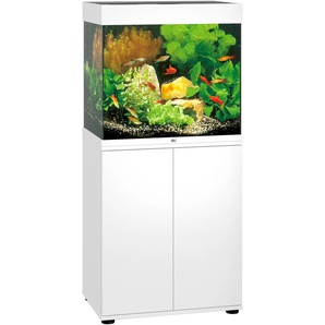 JUWEL AQUARIEN Aquarien-Set Lido 120 LED Vivarien 120 Liter, Gesamtmaß BxTxH: 61x41x131 cm, mit Unterschrank Gr. B/H/T: 61 cm x 58 cm x 41 cm, 120 l, weiß Aquarium-Becken