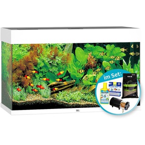 JUWEL AQUARIEN Aquarien-Set Rio 125 LED Vivarien 125 Liter, BxTxH: 81x36x123 cm, inkl. Starter-Set Gr. B/H/T: 81 cm x 50 cm x 36 cm, 125 l, weiß Aquarium-Becken