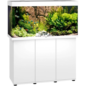 JUWEL AQUARIEN Aquarien-Set Rio 350 LED Vivarien 350 Liter, Gesamtmaß BxTxH: 121x51x146 cm, mit Unterschrank Gr. B/H/T: 121 cm x 66 cm x 51 cm, 350 l, weiß Aquarium-Becken