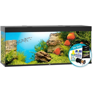 JUWEL AQUARIEN Aquarien-Set Rio 450 LED Vivarien 450 Liter, BxTxH: 151x51x146 cm, inkl. Starter-Set Gr. B/H/T: 151 cm x 66 cm x 51 cm, 450 l, schwarz Aquarium-Becken