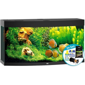 JUWEL AQUARIEN Aquarien-Set Vision 260 LED Vivarien 260 Liter, BxTxH: 121x46x144 cm, inkl. Starter-Set Gr. B/H/T: 121 cm x 64 cm x 46 cm, 260 l, schwarz Aquarium-Becken