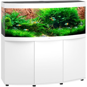 JUWEL AQUARIEN Aquarien-Set Vision 450 LED Vivarien BxTxH: 151x61x144 cm, 450 l Gr. B/H/T: 151 cm x 64 cm x 61 cm, 450 l, weiß Aquarium-Becken
