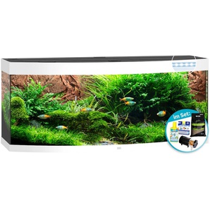 JUWEL AQUARIEN Aquarien-Set Vision 450 LED Vivarien 450 Liter, BxTxH: 151x61x144 cm, inkl. Starter-Set Gr. B/H/T: 151 cm x 64 cm x 61 cm, 450 l, weiß Aquarium-Becken