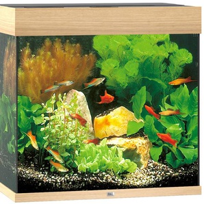 JUWEL AQUARIEN Aquarium Lido 120 LED Vivarien BxTxH: 61x41x58 cm, 120 l, inkl. MultiLux LED Einsatzleuchte Gr. B/H/T: 61 cm x 58 cm x 41 cm, 120 l, beige (holzfarben hell) Aquarium-Becken Vivarien