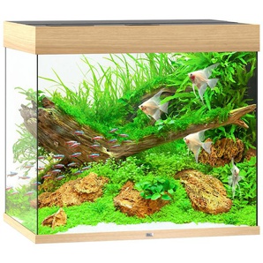 JUWEL AQUARIEN Aquarium Lido 200 LED Vivarien BxTxH: 71x51x65 cm, 200 l, inkl. MultiLux LED Einsatzleuchte Gr. B/H/T: 71 cm x 65 cm x 51 cm, 200 l, beige (holzfarben hell) Aquarium-Becken Vivarien