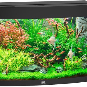 JUWEL AQUARIEN Aquarium Vision 180 LED Vivarien 180 Liter, BxTxH: 92x41x55 cm, inkl. MultiLux LED Einsatzleuchte Gr. B/H/T: 92 cm x 55 cm x 41 cm, 180 l, schwarz Aquarium-Becken Vivarien