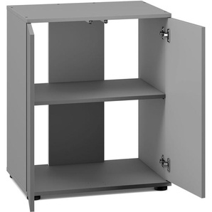 JUWEL AQUARIEN Aquariumunterschrank SBX Lido 120 grau Schränke hochwertiger Unterschrank im SBX-Design Gr. B/H/T: 61 cm x 73 cm x 41 cm, grau Aquarium-Unterschränke