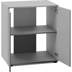 JUWEL AQUARIEN Aquariumunterschrank SBX Lido 200 grau Schränke hochwertiger Unterschrank im SBX-Design Gr. B/H/T: 71 cm x 80 cm x 51 cm, grau Aquarium-Unterschränke