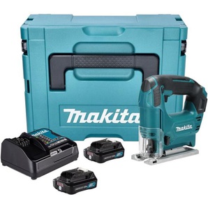 Makita - jv 101 dsaj Akku Stichsäge 12 v max. 65 mm + 2x Akku 2,0 Ah + Ladegerät + Makpac