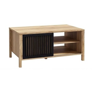 JYTANA Couchtisch 65x105 Mauvella Oak/Black M635 1 Tür