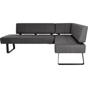 K+W Komfort & Wohnen Eckbank »Spider II«, Sitzsteppung, bequem durch Sandwichbauweise, 2 Stellmaße