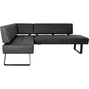 K+W Komfort & Wohnen Eckbank »Spider II«, Sitzsteppung, bequem durch Sandwichbauweise, 2 Stellmaße