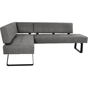 K+W Komfort & Wohnen Eckbank »Spider II«, Sitzsteppung, bequem durch Sandwichbauweise, 2 Stellmaße