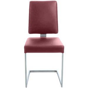 K+W Komfort & Wohnen Freischwinger, Leder Longlife BRONCO, stabiles Hochkantgestell, in Leder oder Microfaser