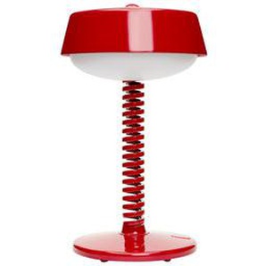Kabellose, wiederaufladbare Außenlampe Bellboy metall rot Metall rot / Ø 18 x H 30 cm - Fatboy -