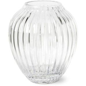 Kähler Design Hammershøi Vase mini - transparent - Ø 13 cm - Höhe: 14 cm