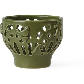 Kähler Design Orangery Teelichthalter - green garden - Höhe 7,5 cm - Ø 9,5 cm