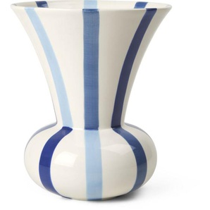Kähler Design Signature Vase - blau - Höhe 20 cm - Ø 16,5 cm