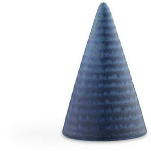 Kähler Glasurkegel - midnight blue - Ø 7 cm - Höhe 12,5 cm