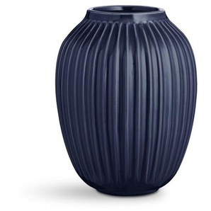 Kähler Hammershøi Vase gross - Indigo - Ø 19 cm - Höhe 25 cm