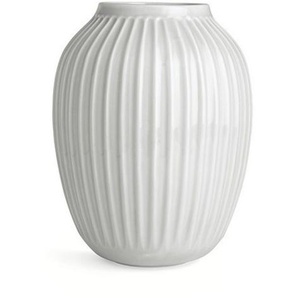 Kähler Hammershøi Vase gross - weiß - Ø 20 cm - Höhe 25 cm