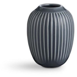 Kähler Hammershøi Vase mini - anthrazit - Ø 8,5 cm - Höhe 10 cm