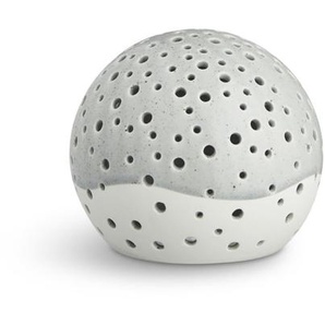 Kähler Nobili Teelichtleuchter rund - grey - Ø 12 cm