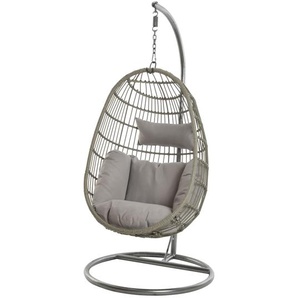 Kaemingk Corsica Ei-Stuhl wicker grau