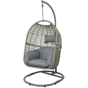 Kaemingk Royan Ei-Stuhl wicker grau