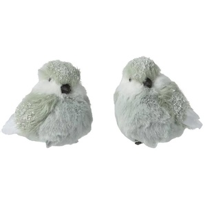 Kaemingk Weihnachtsbaumfigur Vogel - Kunstfell |  bitte wähle dein Wunschdesign aus
