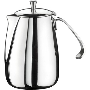 Kaffeekanne PINTINOX Executive K Kannen Gr. 0,75 l, silberfarben (edelstahlfarben) Kaffeekannen, Teekannen und Milchkannen Edelstahl 1810, spülmaschinengeeignet