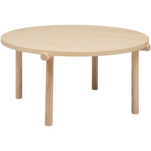 Kaffeetisch Arden Eschenfurnier, D.82 cm