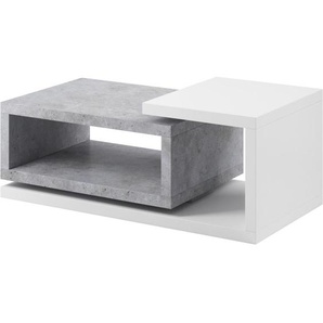 Kaffeetisch BOTA 120x60 cm Schwarz matt